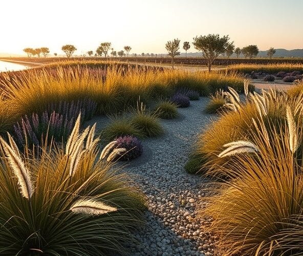 Jakie trawy ozdobne do projektowania ogrodów w Błoniu na suszę?