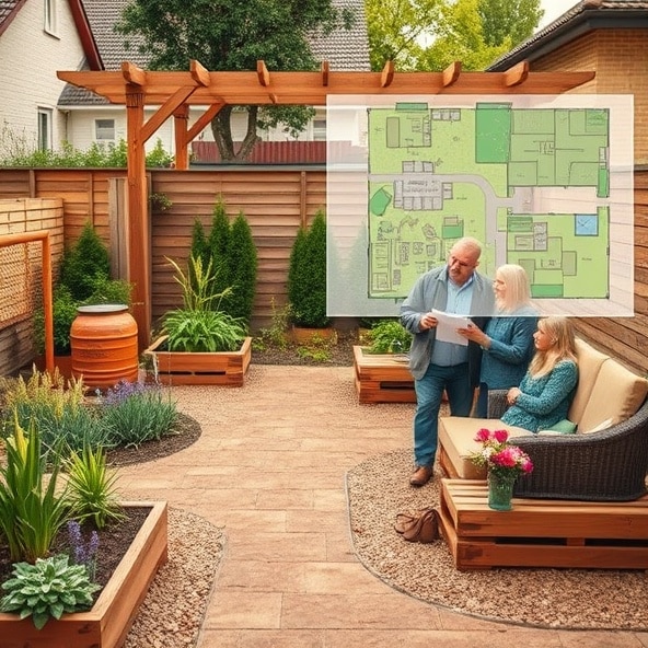 projektowanie ogrodów błonie