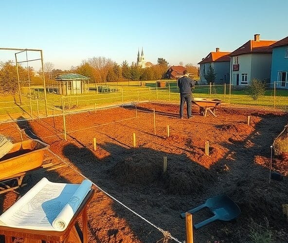 Jak przygotować działkę przed projektowaniem ogrodu w Błoniu?