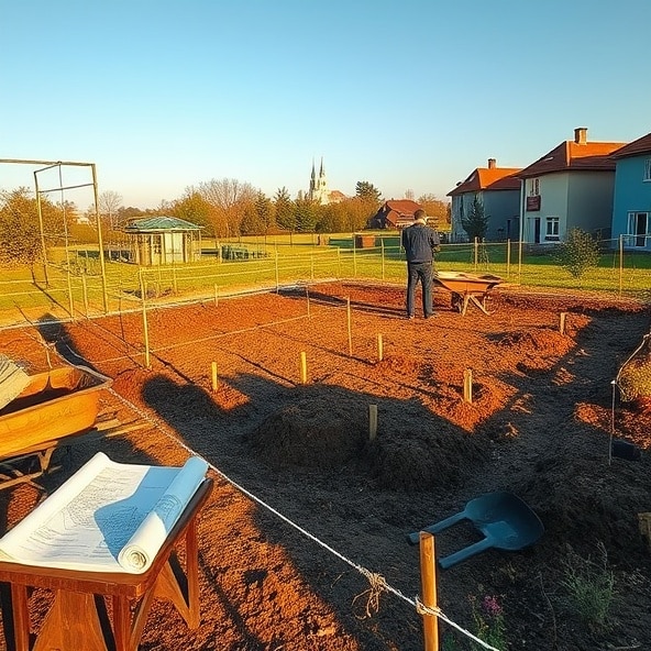 projektowanie ogrodów błonie