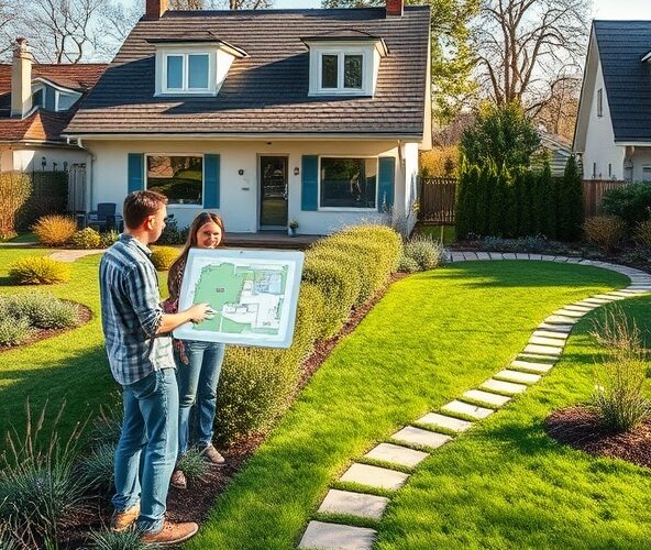 Gdzie w Błoniu zlecić projektowanie ogrodów, aby podnieść cenę domu?