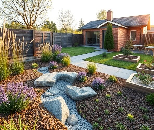 Jak przy projektowaniu ogrodów w Błoni ograniczyć podlewanie?