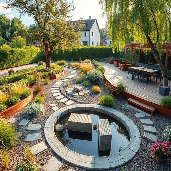 projektowanie ogrodów błonie