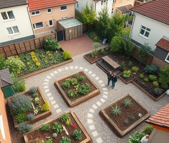 Projektowanie ogrodów w Błoniu: jak tanio urządzić 300 m² na glinie?