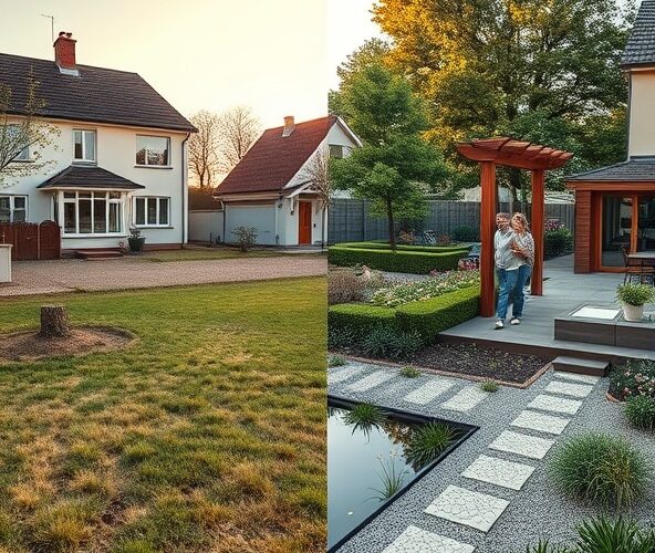 Jak projektowanie ogrodów w Błoniu może zwiększyć wartość działki?