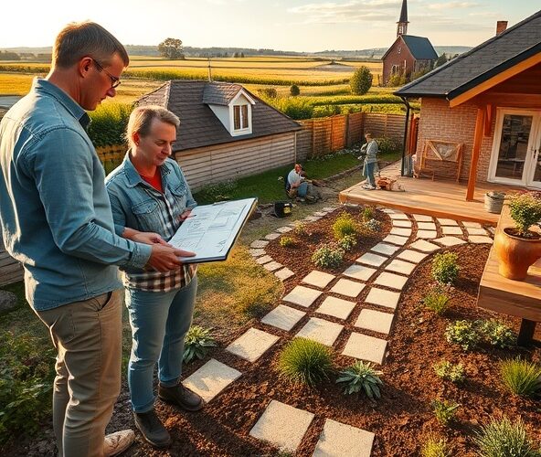 Ile kosztuje projektowanie ogrodów w Błoniu z realizacją?