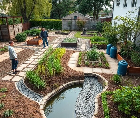 Jak zapobiec podtopieniom przy projektowaniu ogrodów w Błoniu?