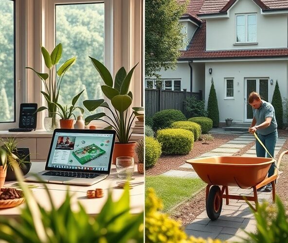 Projektowanie ogrodów w Błoniu online czy lokalnie, co taniej?