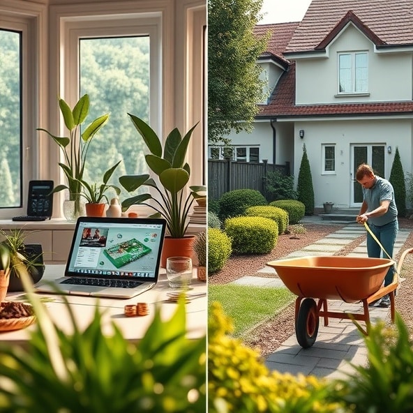 projektowanie ogrodów błonie