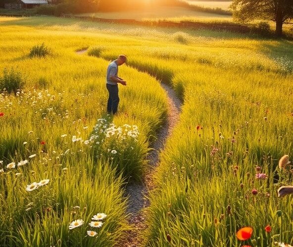 Jak w Błoniu zaprojektować łąkę kwietną bez nawadniania i koszenia?