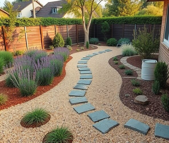 Jak zaprojektować ogród w Błoniu na piasku żeby ograniczyć podlewanie?