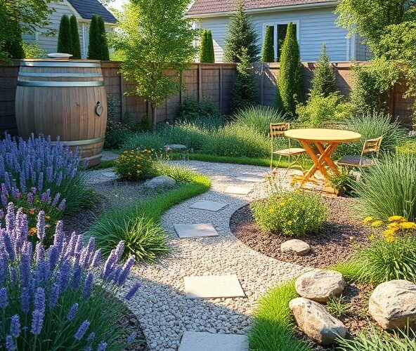 Jak ograniczyć podlewanie przy projektowaniu ogrodów w Błoniu?