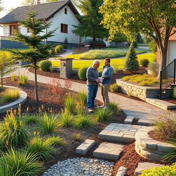 projektowanie ogrodów błonie