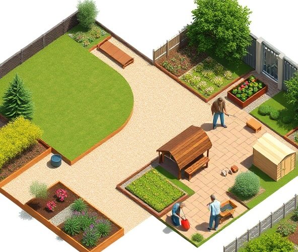 Jak obniżyć koszt projektowania ogrodów w Błoniu przy działce 400 m²?