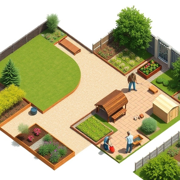 projektowanie ogrodów błonie