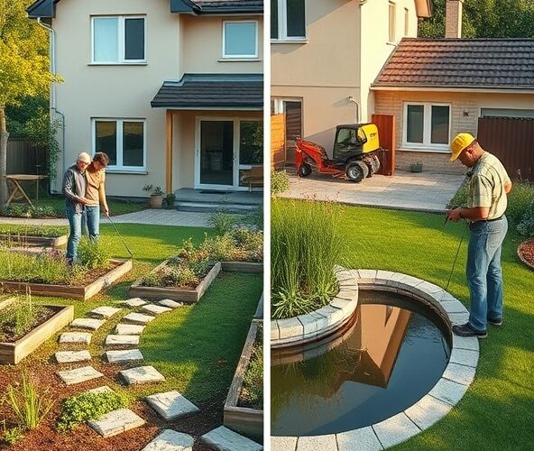 Projektowanie ogrodów w Błoniu: co zrobić sam, a co zlecić, by taniej?