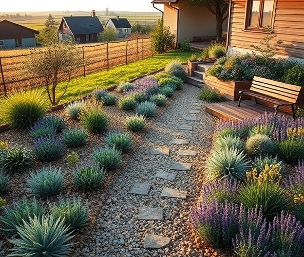Projektowanie ogrodów w Błoniu: co wybrać na glinę i suszę?