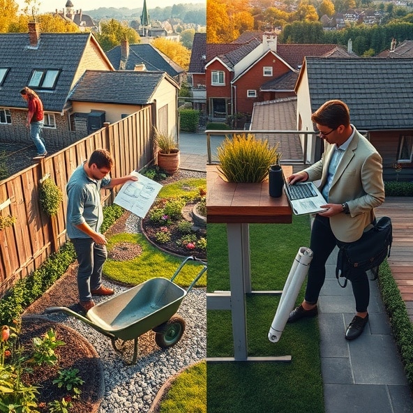 projektowanie ogrodów błonie