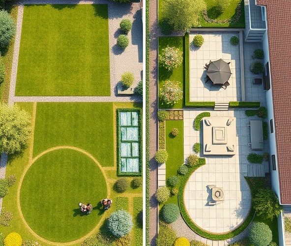 Ile kosztuje projektowanie ogrodów w Błoniu dla działki 500 m2?