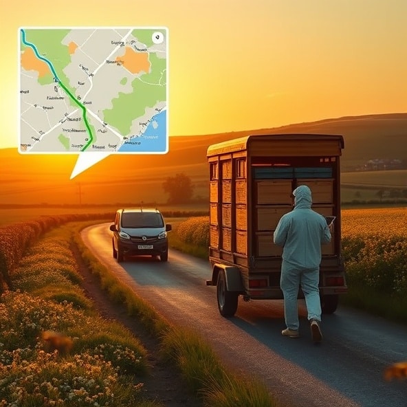 przyczepka pszczelarska