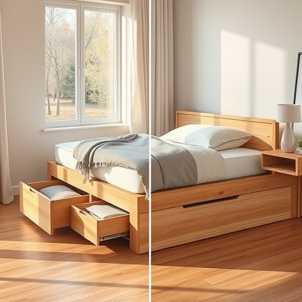 łóżko drewniane 120x200 bez zagłówka