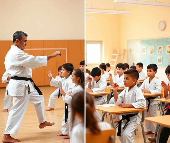 Co daje karate dzieciom 5-7 lat w poprawie uwagi w szkole?