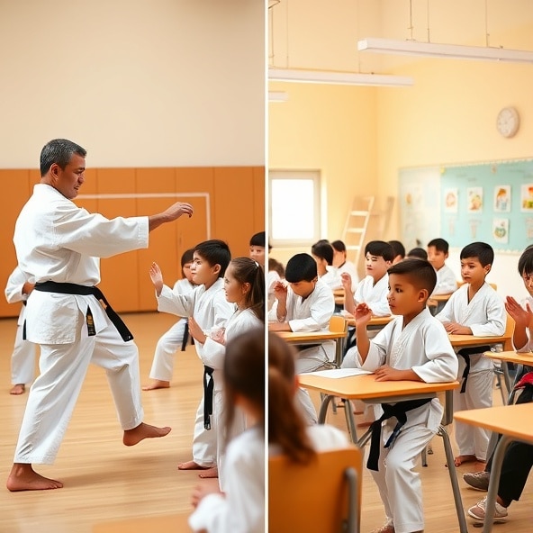 co daje karate dzieciom