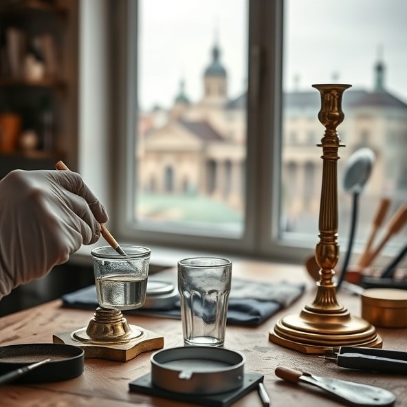 czyszczenie mosiądzu warszawa