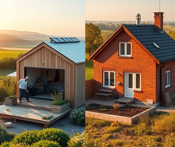 Co wybrać: domek na działkę w lubelskiem prefabrykowany czy murowany?