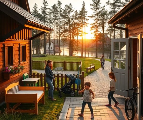 Jak znaleźć nocleg w Olsztynku z udogodnieniami dla rodziny?