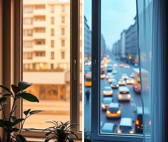 Okna Wesoła: trzyszybowe czy dwuszybowe przy ruchliwej ulicy?