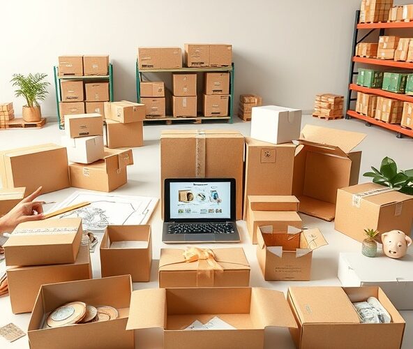 Jak dobrać opakowania fasonowe dla sklepu internetowego, by zmniejszyć koszty?