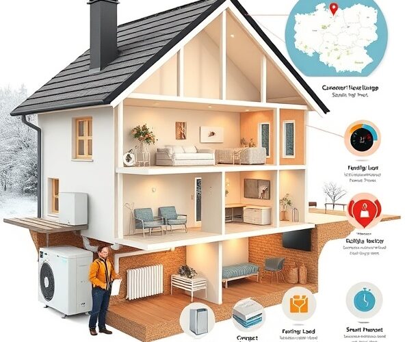 Jak dobrać moc pompy ciepła w Legionowie dla domu 120 m²?