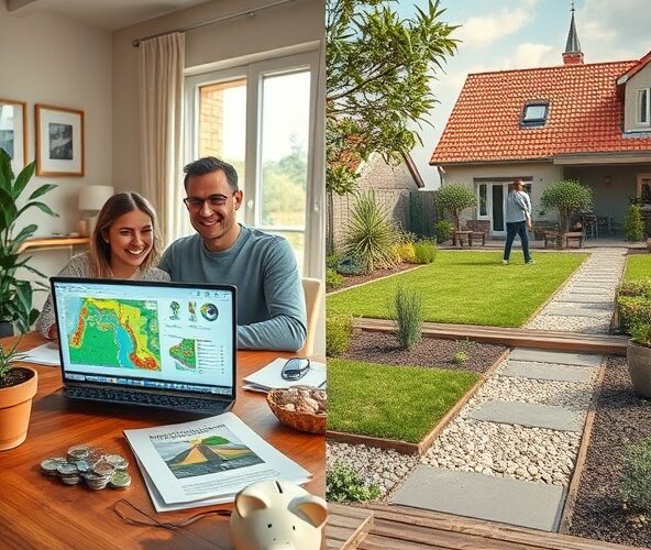 Czy projekt online obniży koszt projektowania ogrodów w Błoniu?