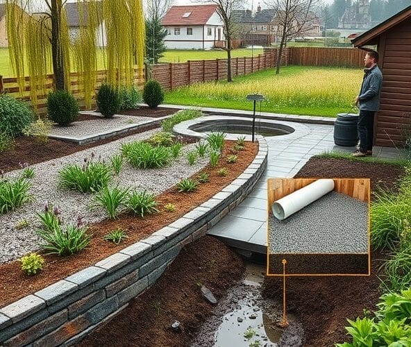 Czy projektowanie ogrodów w Błoniu na glinie zlecić, by uniknąć zalań?