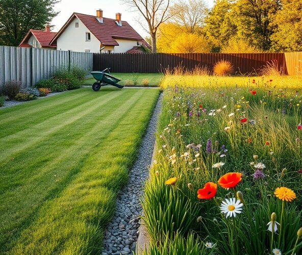 Projektowanie ogrodów w Błoniu: trawnik czy łąka kwietna do 5000 zł?
