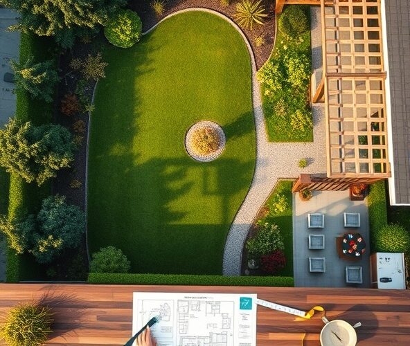 Ile kosztuje projektowanie ogrodu w Błoniu dla działki 600 m²?