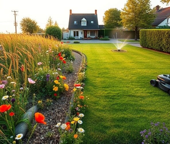 Projektowanie ogrodów w Błoniu: łąka kwietna czy trawnik taniej?