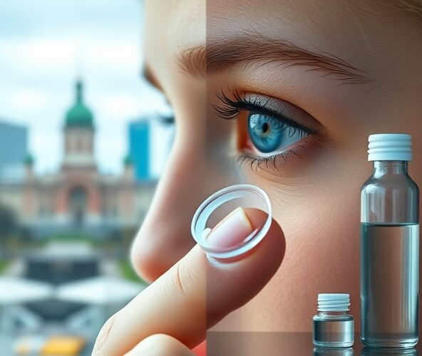 Soczewki kontaktowe Warszawa na suche oczy: dzienne czy miesięczne?