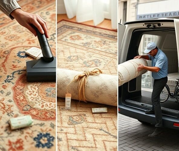 Jak przygotować dywan do odbioru przez teppichreinigung berlin?