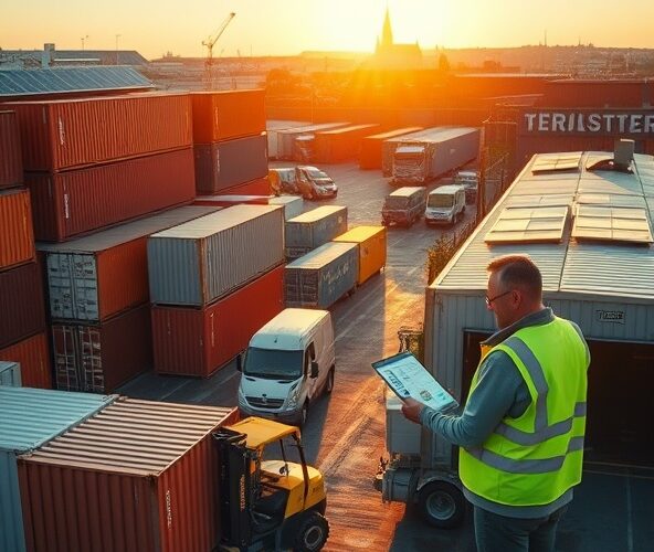 Transport kontenerów Poznań dla małej firmy — niższe koszty?