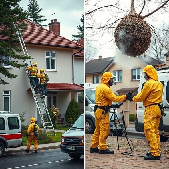 usuwanie gniazd os wesoła