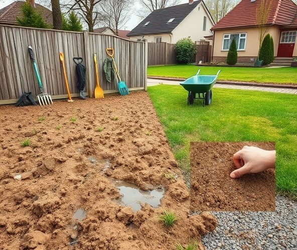 Jak obniżyć koszt zakładania trawnika w Grodzisku Mazowieckim na gliniastej działce?