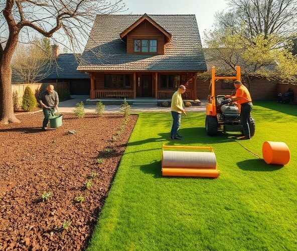 Dla właściciela domu w Milanówku: siew czy rolka — trwalszy trawnik?