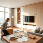 meble do salonu na wymiar warszawa