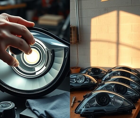 Czy naprawa lamp Opel Insignia z wymianą odbłyśników i polerowaniem kloszy opłaca się bardziej niż zakup używanych reflektorów?