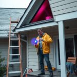 poszukiwanie nieszczelności dachów