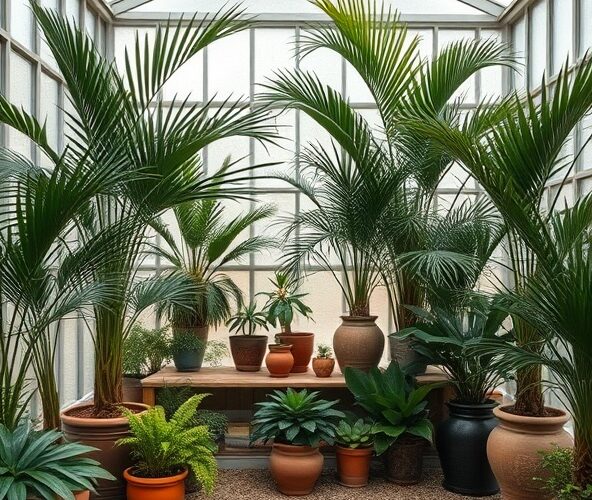 Palmy do ogrodu zimowego: które gatunki wybrać przy słabym świetle?
