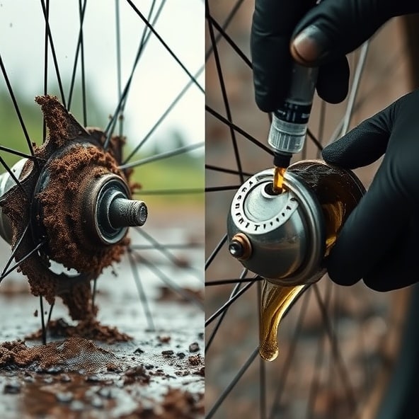 wymiana oleju piastów