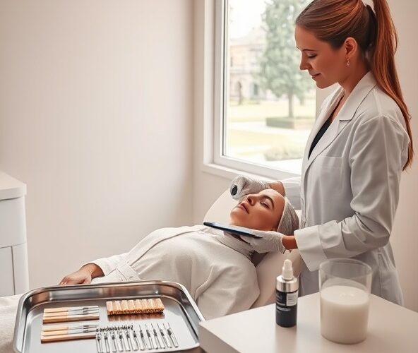 Jak przygotować się do zabiegu dermapen w Konstancinie?